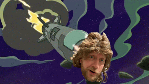 Nuke It From Orbit Rocket Guy GIF