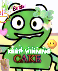 Number 2 Keep Winning Cake