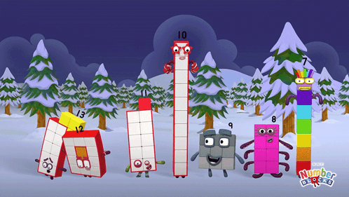 Number Blocks GIF