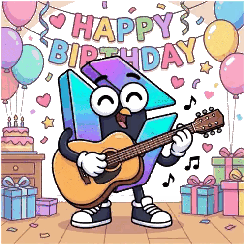 Number Four Playing Guitar