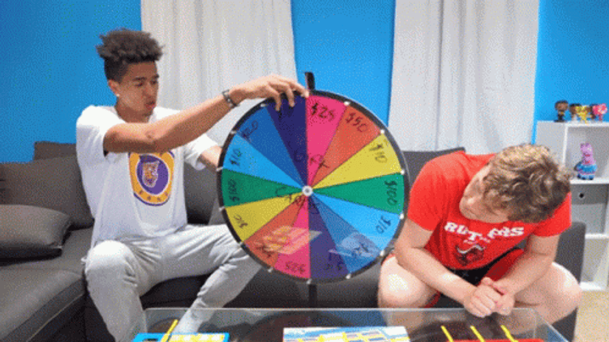 Number Spinning Wheel GIF