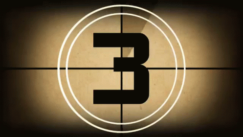 Number Three in Circle