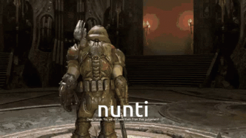 Nunti Video Game Character in Castle