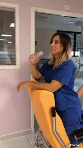 Nurse On Duty Fun Singing GIF