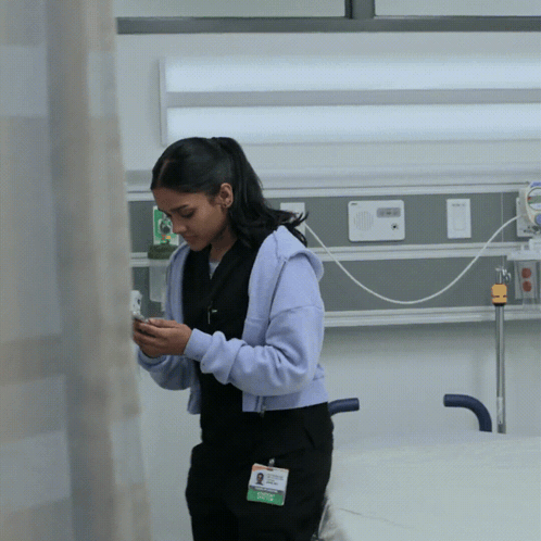 Nurse In Hospital Room GIF