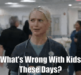 Nurse With Stethoscope In Hospital Hallway GIF