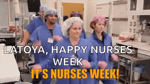 Nurses Dancing in Hospital