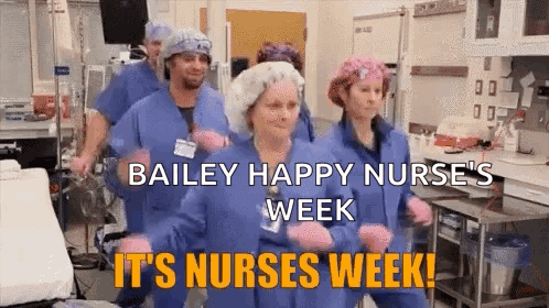 Nurses Dancing in Operating Room