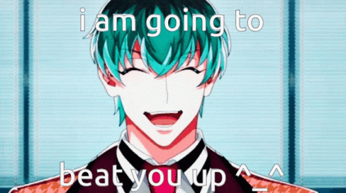 Nurude Says I'm Going To Beat You Up GIF
