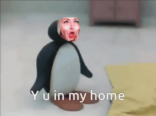 Why You're In My Home Nut GIF