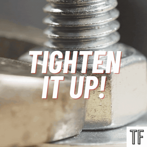 Nut And Bolt Tighten It Up GIF