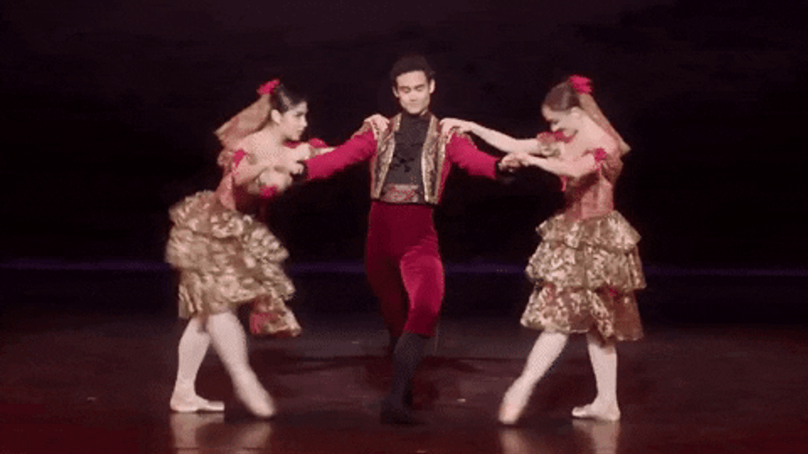 Nutcracker Ballet Mexican Dancing GIF