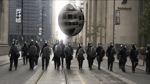 Nwo Representation Illuminati Marching GIF