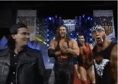 Nwo The Outsider Rick Flair Chris Benoit GIF