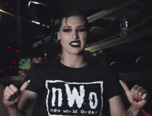Nwo Wrestler Rhea Ripley Smirk GIF