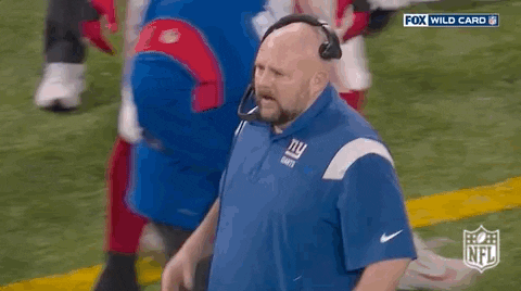 Ny Giants Brian Daboll Throwing His Headphones GIF