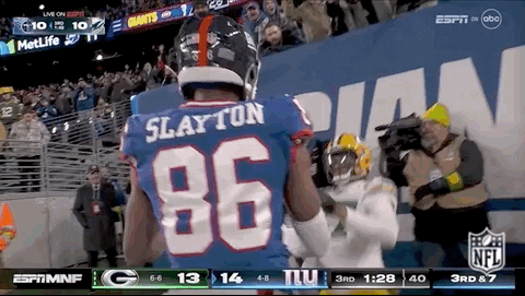 Ny Giants Darius Slayton Saquon Barkley Isaiah Hodgins GIF
