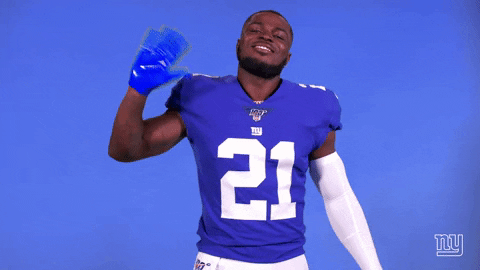 Ny Giants Jabrill Peppers Waving GIF
