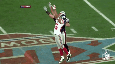 Ny Giants Player Catching Football GIF