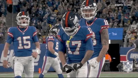 Ny Giants Players Walking GIF
