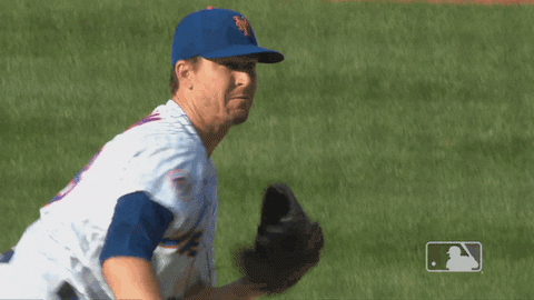 Ny Mets Jacob Degrom Missed Catch GIF