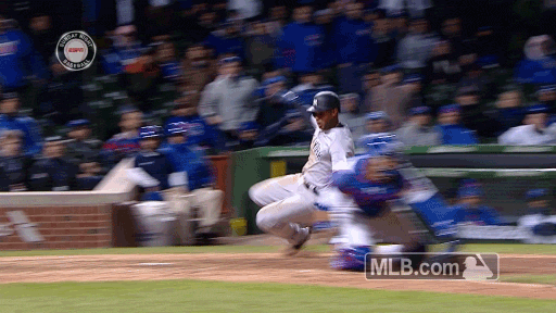 Ny Yankees Sliding Score GIF