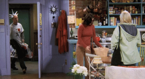 Nyc Awesome Chandler Friends GIF