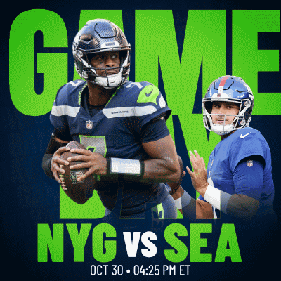 NYG vs Sea Game Poster