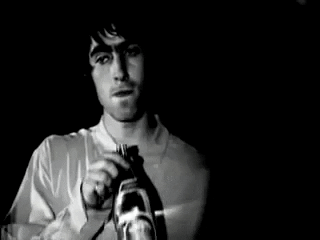 Oasis Liam Gallagher Drinking GIF