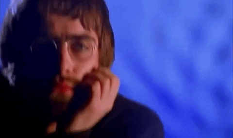 Oasis Liam Gallagher Staring GIF