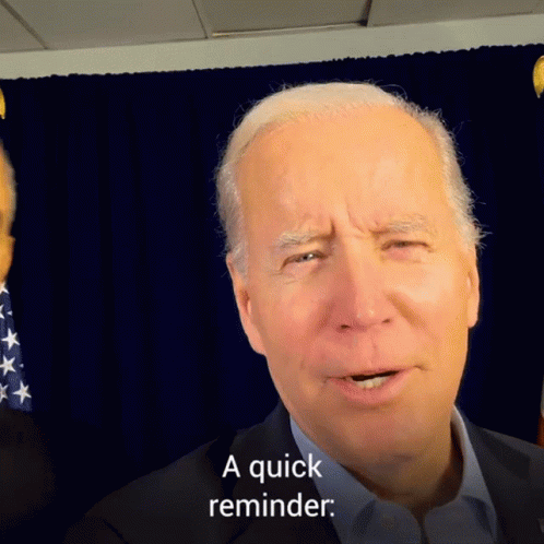 Obama Biden Reminder To Vote GIF