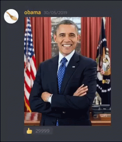 Obama Like Reactions GIF