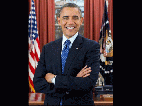 Obama Poster Transition Loop GIF