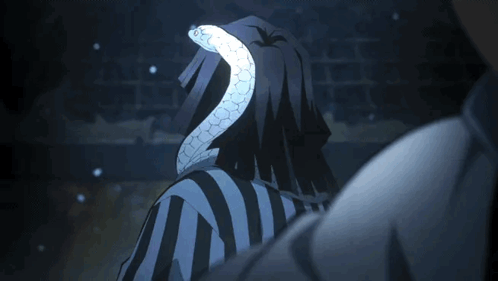 Obanai Iguro Under The Snow GIF