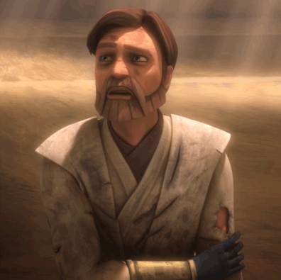 Obi Wan Deep Breath Animation GIF