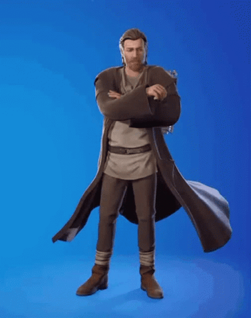 Obi Wan Kenobi 3 Fortnite Dance GIF