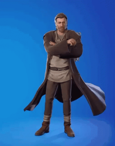 Obi Wan Kenobi 3 Fortnite Dance GIF