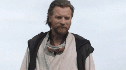 Obi Wan Kenobi Ewan Mcgregor Stare GIF