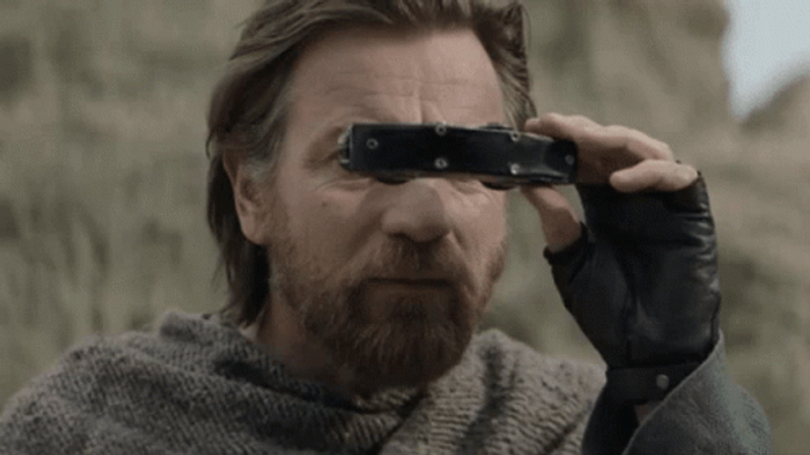 Obi Wan Kenobi Binoculars Hello There GIF