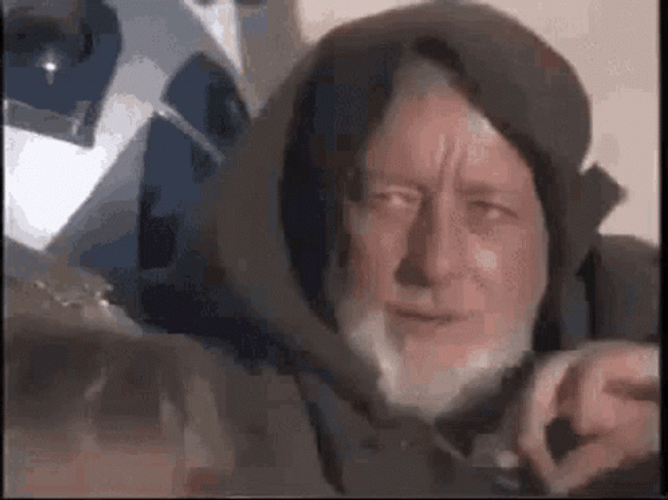 Obi Wan Kenobi Old Man Talking GIF