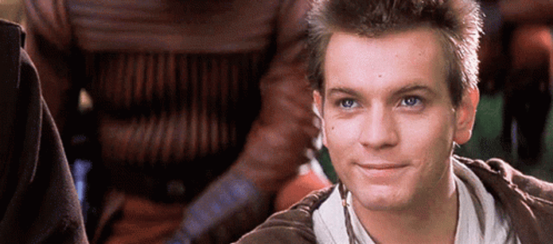 Obi Wan Kenobi Smile Eye Contact GIF