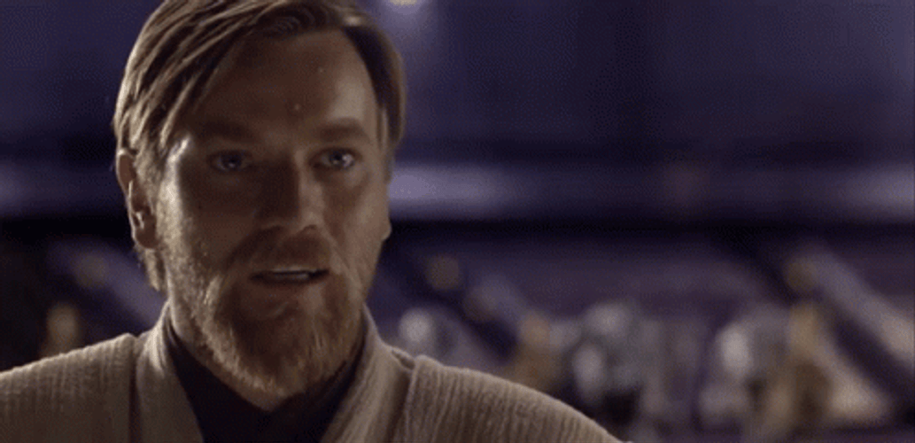 Obi Wan Kenobi Star Wars Goodbye There GIF