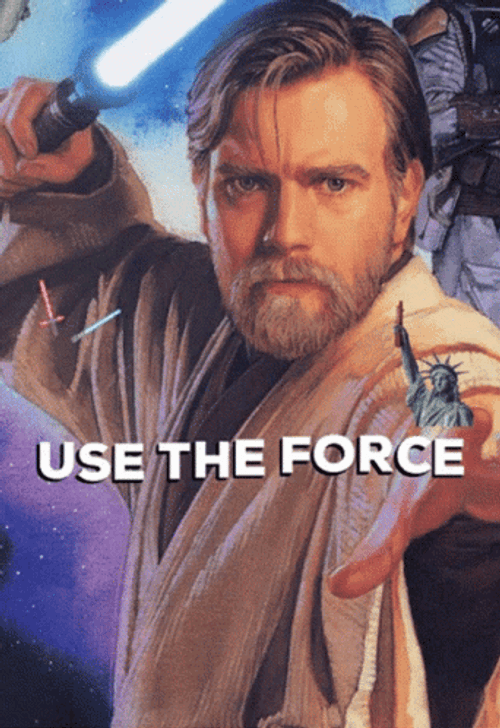 Obi Wan Kenobi Star Wars Use The Force GIF