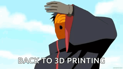 Obito Uchiha Back To 3d Printing GIF