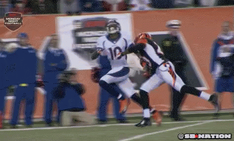 Obj One Handed Catch By Emmanuel Sanders Is Amazing GIF