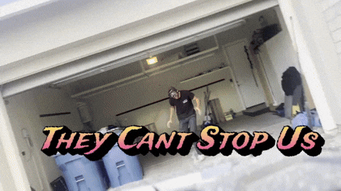 Obj One Handed Catch Football At The Car GIF