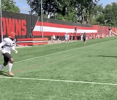 Obj One Handed Catch Mba Football GIF