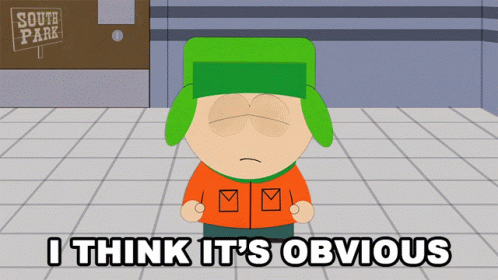 Eric Cartman Obviously South Park GIF