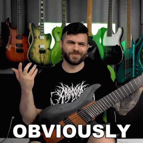Obviously Andrew Baena Guitar GIF