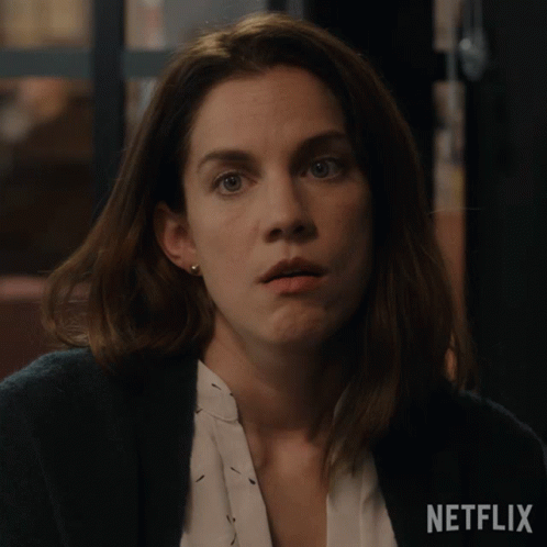Obviously Frustrated Lady Reaction GIF